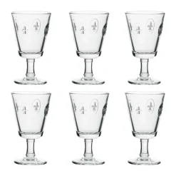 La Rochère Fleur De Lys Vinglas - 6 stk. 24 cl - Glas - Klar