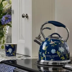 Laura Ashley Kedel 2,5 liter - Inkl. Fløjte - Elveden Navy