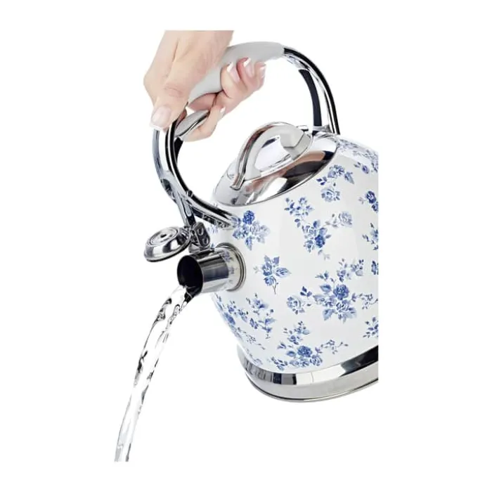 Laura Ashley Kedel 2,5 liter - Inkl. Fløjte - China Rose