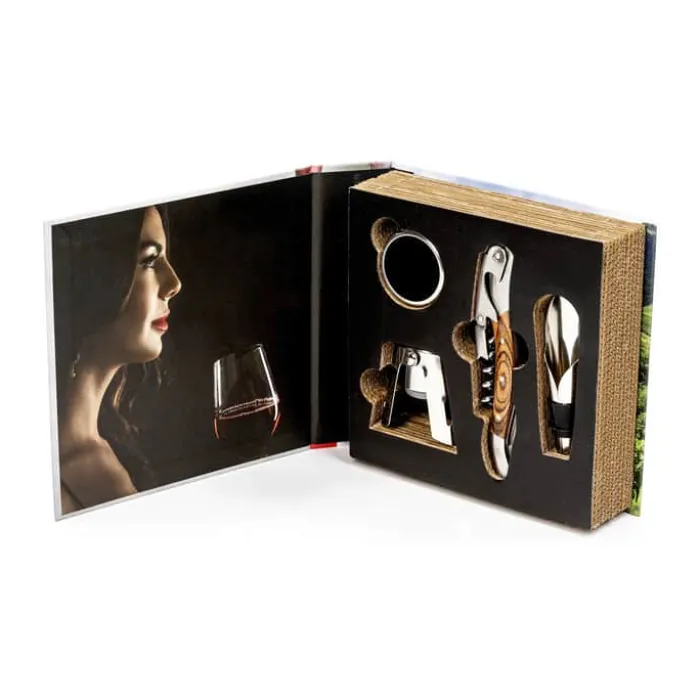 Legnoart Memorabile GS4 Vinsæt - 4 dele Rustfrit stål/plastik/træ/pap