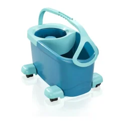 Leifheit Clean Twist Disc Ergo Gulvvaskersæt 6 liter - Aluminium/plastik - Grøn