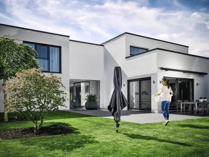 Leifheit Lino Protect 400 tørrestativ - Paraply Tørreplads: 40 meter - Aluminium