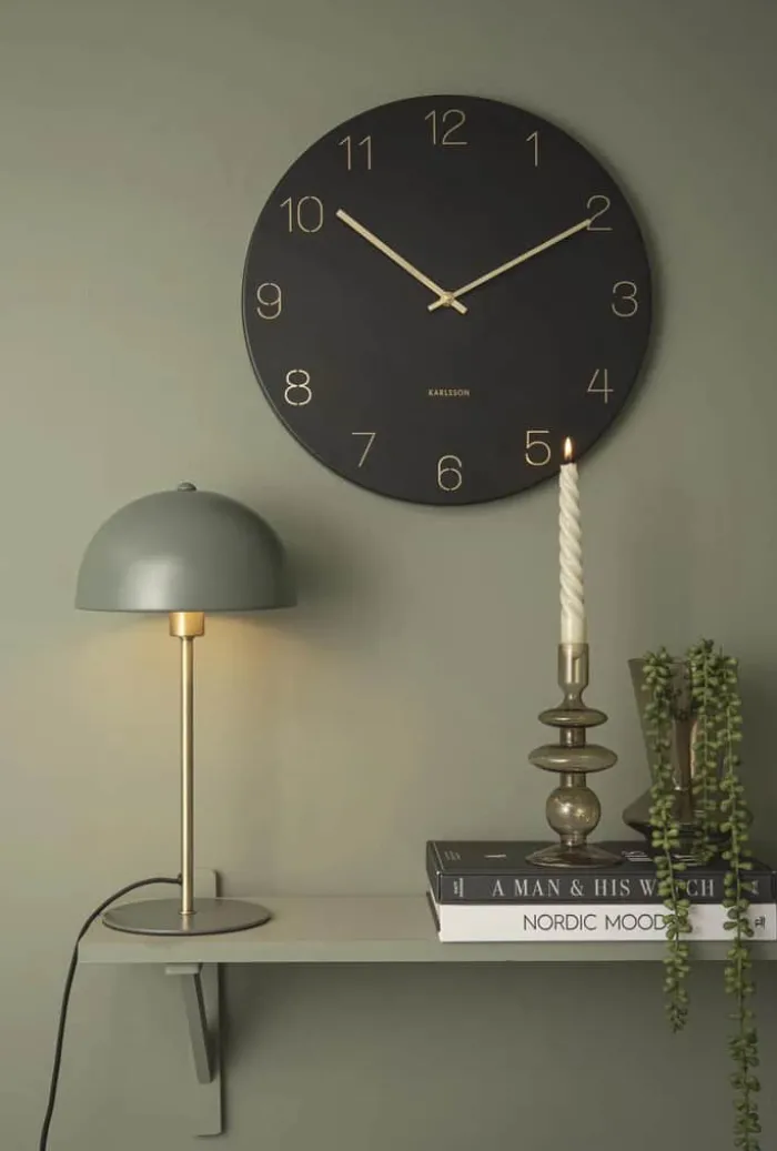 Leitmotiv Bonnet Bordlampe H 39 cm - Metal - Grøn