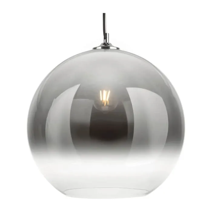 Leitmotiv Bubble Pendel Ø 40 cm - Glas - Krom
