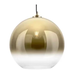 Leitmotiv Bubble Pendel Ø 40 cm - Glas - Messing