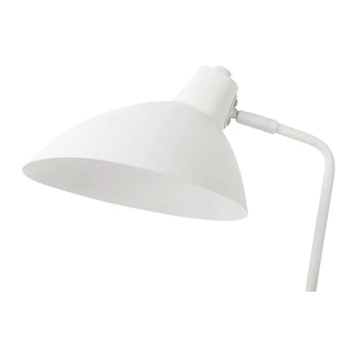 Leitmotiv Casque Bordlampe H 49 x B 32 cm - Metal - Hvid
