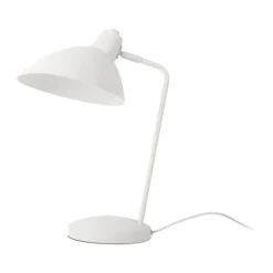 Leitmotiv Casque Bordlampe H 49 x B 32 cm - Metal - Hvid
