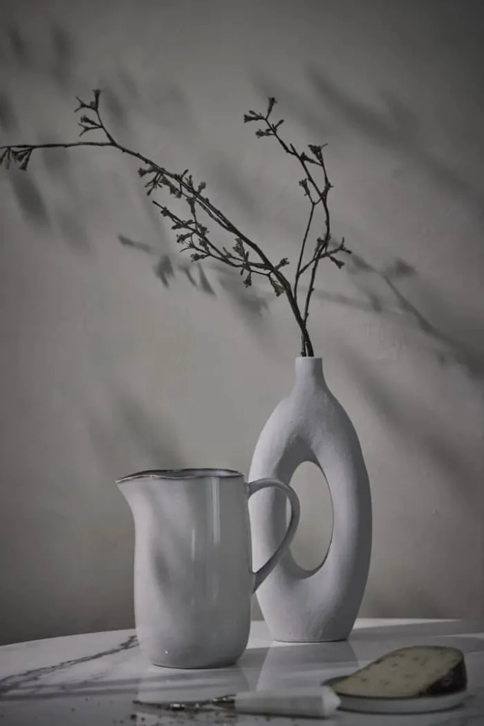 Lene Bjerre Amera Serveringskande 1,8 liter - Stentøj - Beige
