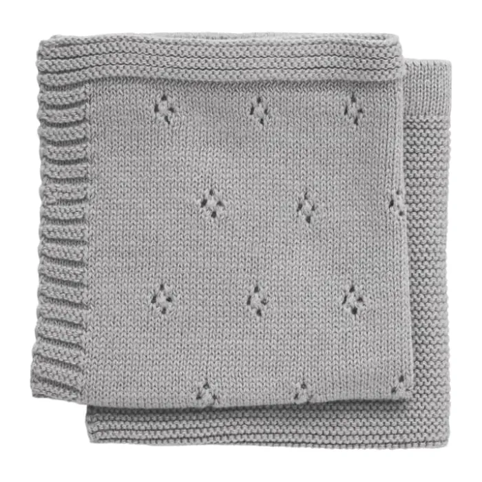Lene Bjerre Caia Karklud - 2 stk. B 28 x L 28 cm - Bomuld - Grå