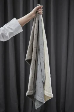 Lene Bjerre Caia Viskestykke B 37 x L 50 cm - Bomuld - Taupe