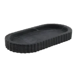Lene Bjerre Eliana Bakke H 2,5 x B 12,5 x L 25 cm - Marmor - Sort