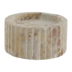 Lene Bjerre Eliana Bloklysestage H 5 cm - Marmor - Sand