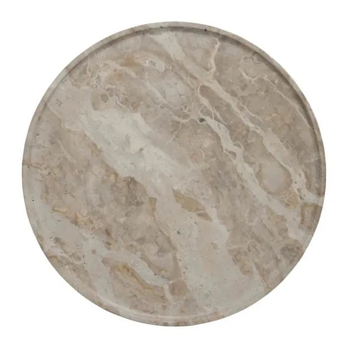 Lene Bjerre Ellia Fad Ø 40 cm - Marmor - Linen