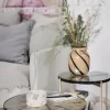 Lene Bjerre Ellia Krukke m. Låg H 7,5 cm - Marmor - Sand
