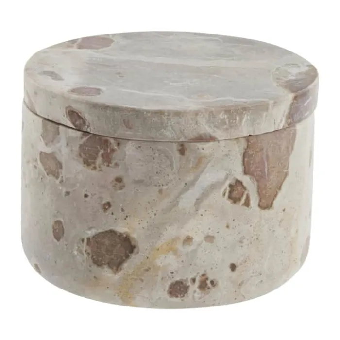 Lene Bjerre Ellia Krukke m. Låg H 7,5 cm - Marmor - Sand