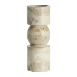Lene Bjerre Ellia Stage Ø 9 x H 23 cm - Marmor - Sand
