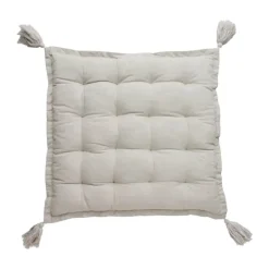 Lene Bjerre Felima Siddehynde B 45 x L 45 cm - Bomuld - Beige