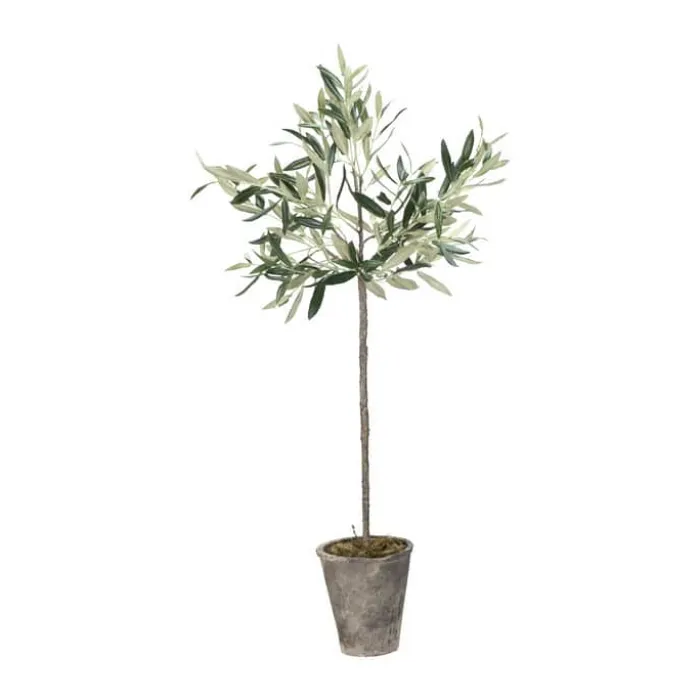 Lene Bjerre Flora Kunstig Oliventræ H 73 cm - Kunststof - Grøn