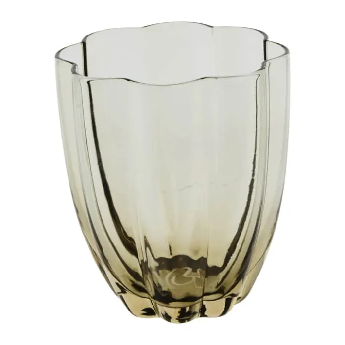 Lene Bjerre Floretta Vandglas 26 cl - Glas - Taupe