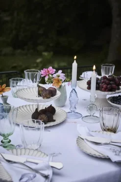Lene Bjerre Floretta Vandglas 26 cl - Glas - Taupe