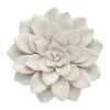 Lene Bjerre Floria Vægdekoration Ø 17,7 cm - Porcelæn - Hvid