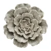 Lene Bjerre Floria Vægdekoration Ø 13,5 cm - Porcelæn - Grå
