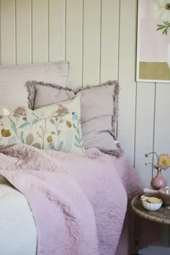 Lene Bjerre Isabelle Plaid B 130 x L 170 cm - Polyester - Lys rosa