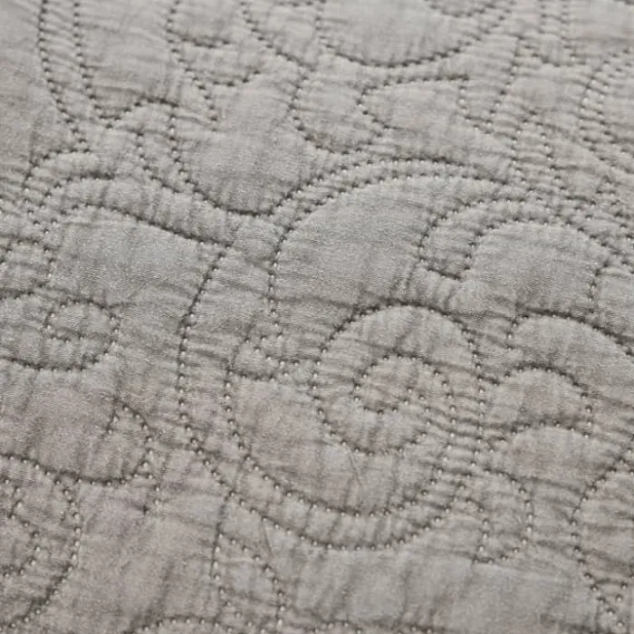 Lene Bjerre Isabelle Sengetæppe B 240 x L 260 cm - Polyester - Grå