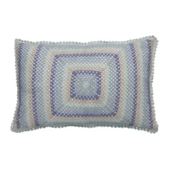 Lene Bjerre Liselle Pude H 40 x B 60 cm - Bomuld - Blå