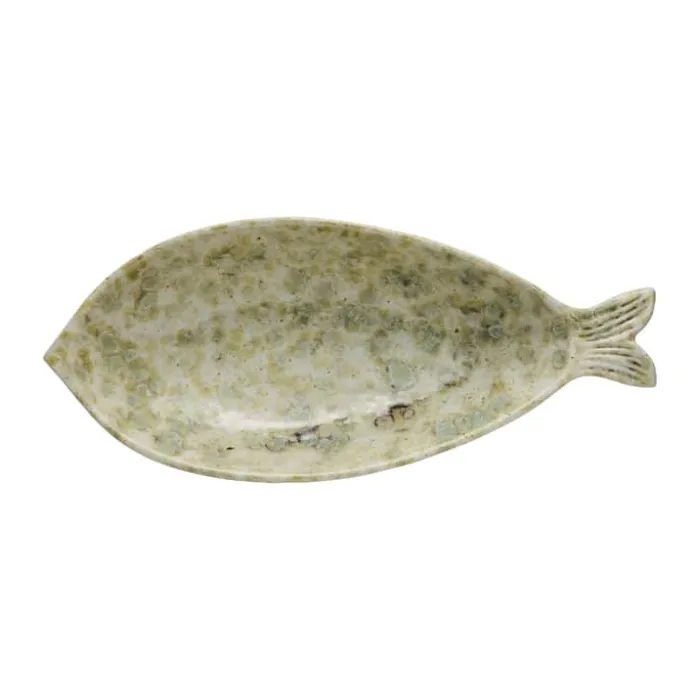 Lene Bjerre Marinelle Fad B 12 x L 28 cm - Keramik - Beige