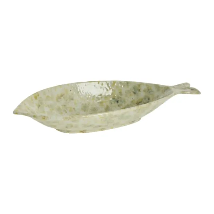 Lene Bjerre Marinelle Fad B 12 x L 28 cm - Keramik - Beige