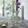 Lene Bjerre Nerina Lysestage H 11,5 cm - Glas - Grøn