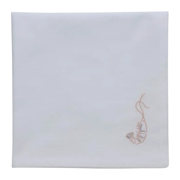 Lene Bjerre Nerina Stofserviet B 45 x L 45 cm - Bomuld - Hvid