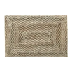 Lene Bjerre Norah Dækkeserviet B 29 x L 48 cm - Rattan - Natur
