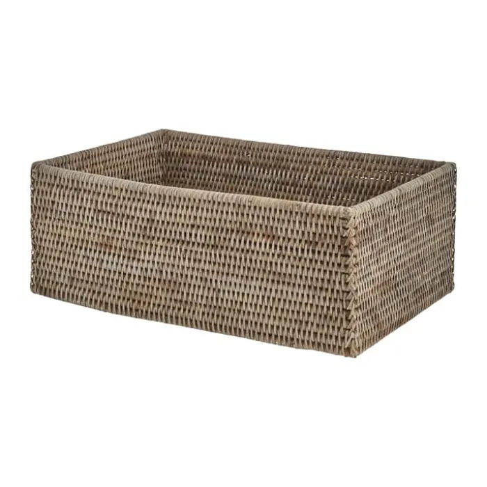Lene Bjerre Norah Kurv H 15 x B 25 x L 40 cm - Rattan - Natur