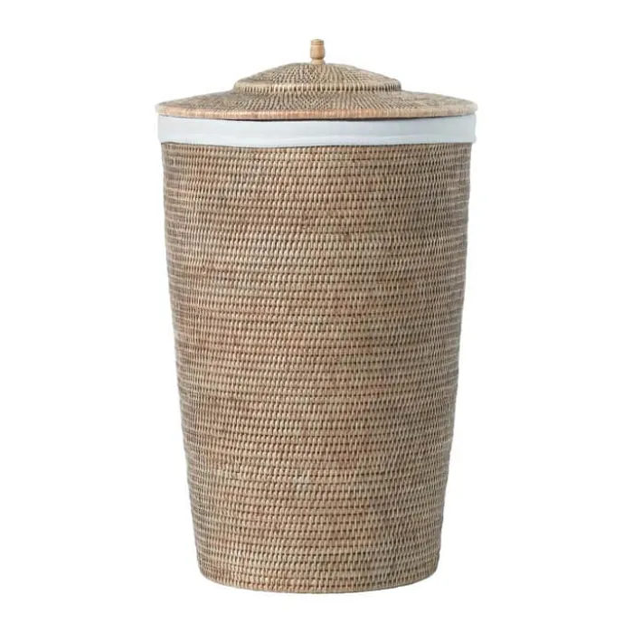 Lene Bjerre Norah Vasketøjskurv 90 liter - Rattan - Natur