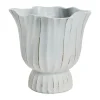 Lene Bjerre Palazzo Urtepotteskjuler Ø 20 x H 19 cm - Keramik - Hvid