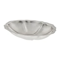 Lene Bjerre Philine Fad B 19,5 x L 25,5 cm - Stål - Sølvfarvet