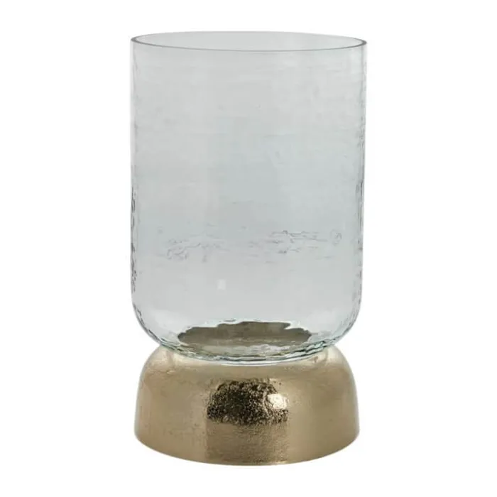 Lene Bjerre Sandia Fyrfadsstage H 28,7 cm - Aluminium - Lys guld