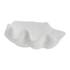 Lene Bjerre Shella Dekoration H 8,3 x B 18,5 x L 25 cm - Polyresin - Hvid