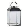 Lene Bjerre Sigrid Lanterne H 42 x B 20,5 x L20,5 cm - Jern/glas - Sort