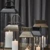 Lene Bjerre Sigrid Lanterne H 30,5 x B 10 x L10 cm - Jern/glas