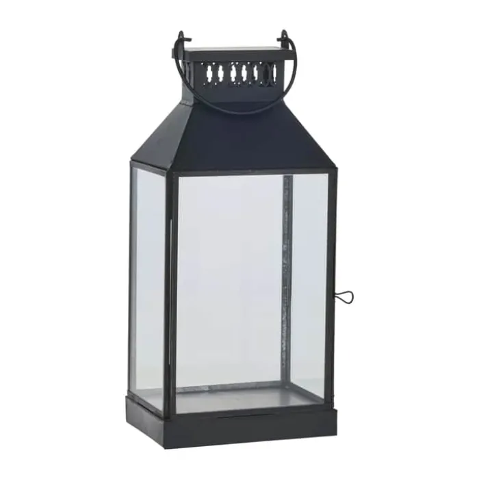 Lene Bjerre Sigrid Lanterne H 30,5 x B 10 x L10 cm - Jern/glas - Sort