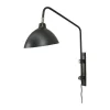 Lene Bjerre Sofinna Væglampe H 48 cm - Aluminium/jern - Sort