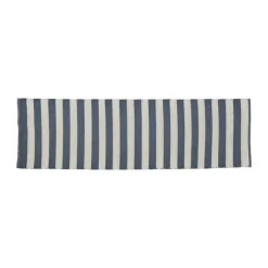 Lene Bjerre Strivie Gulvæppe B 70 x L 140 cm - PP-garn - Grå/hvid
