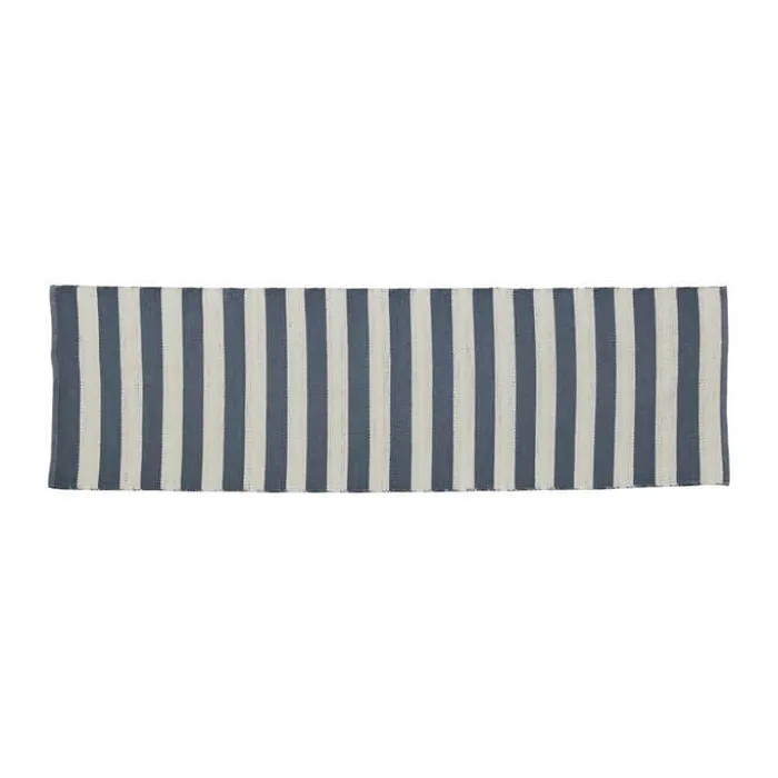 Lene Bjerre Strivie Gulvæppe B 70 x L 140 cm - PP-garn - Grå/hvid