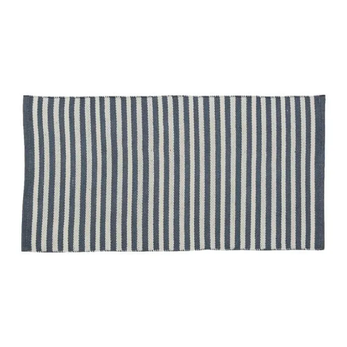 Lene Bjerre Strivie Gulvæppe B 70 x L 140 cm - PP-garn - Grå/hvid