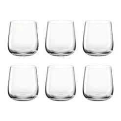 Leonardo BRUNELLI Lowball Glas - 6 stk. 40 cl - Glas - Klar