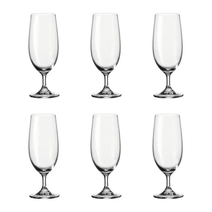 Leonardo Daily Ølglas - 6 stk. 36 cl - Glas - Klar