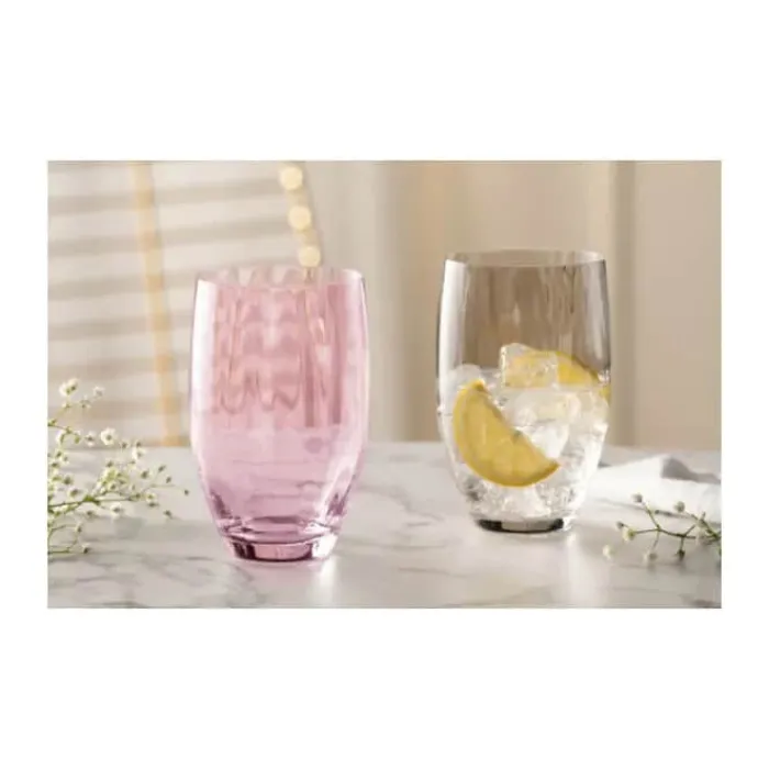 Leonardo Poesia Pink Vandglas 46 cl - Glas - Rosa